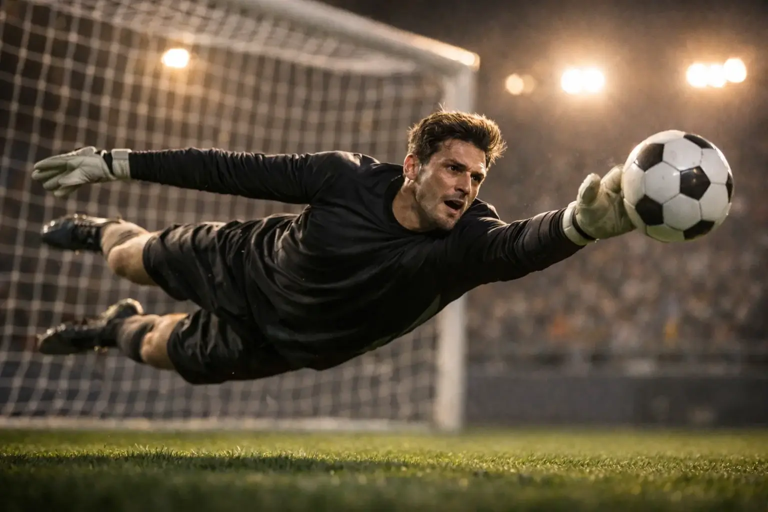 Combiné plus de 1.5 buts : scène de match de football avec des joueurs en action sur pelouse naturelle